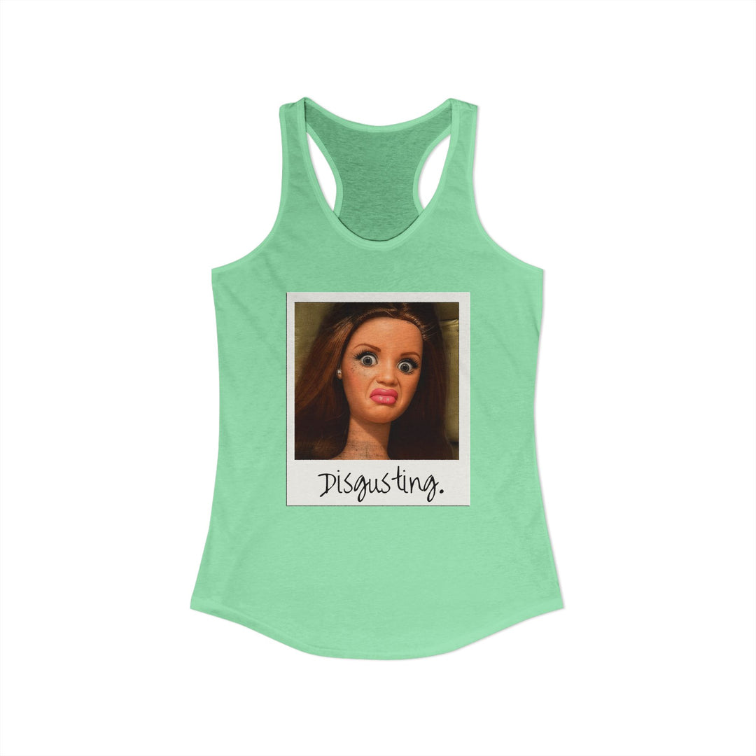 Disgusted Doll Face Polaroid - Women&