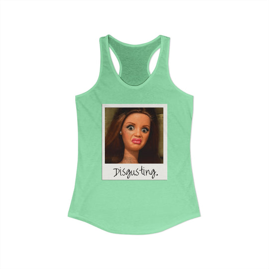 Disgusted Doll Face Polaroid - Women&