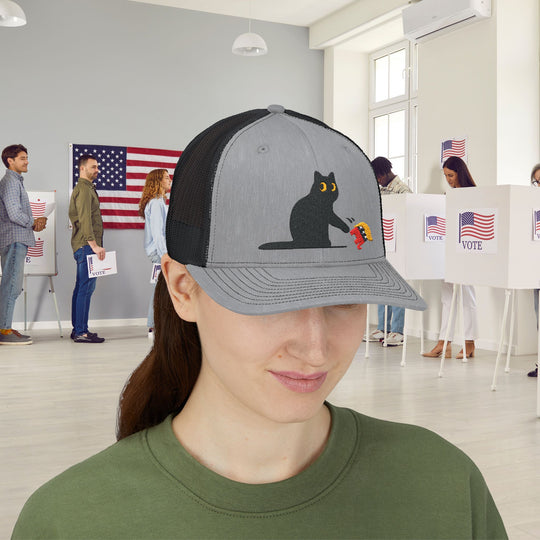 Rebel Black Cat vs. GOP Elephant Hat