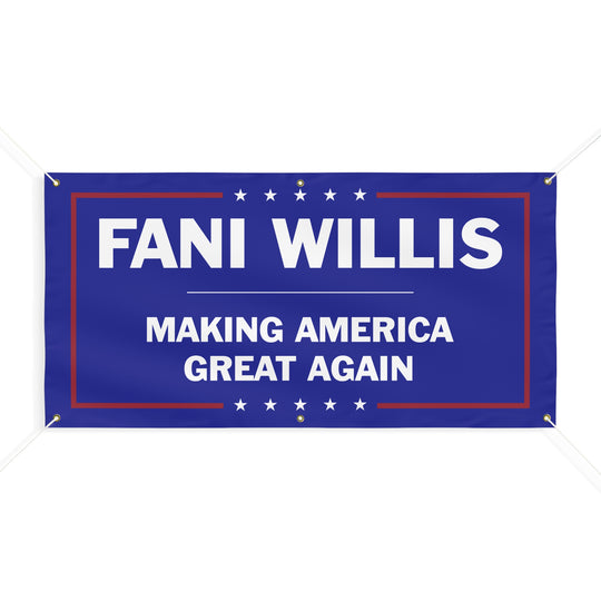 Fani Willis Making America Great Again Banner