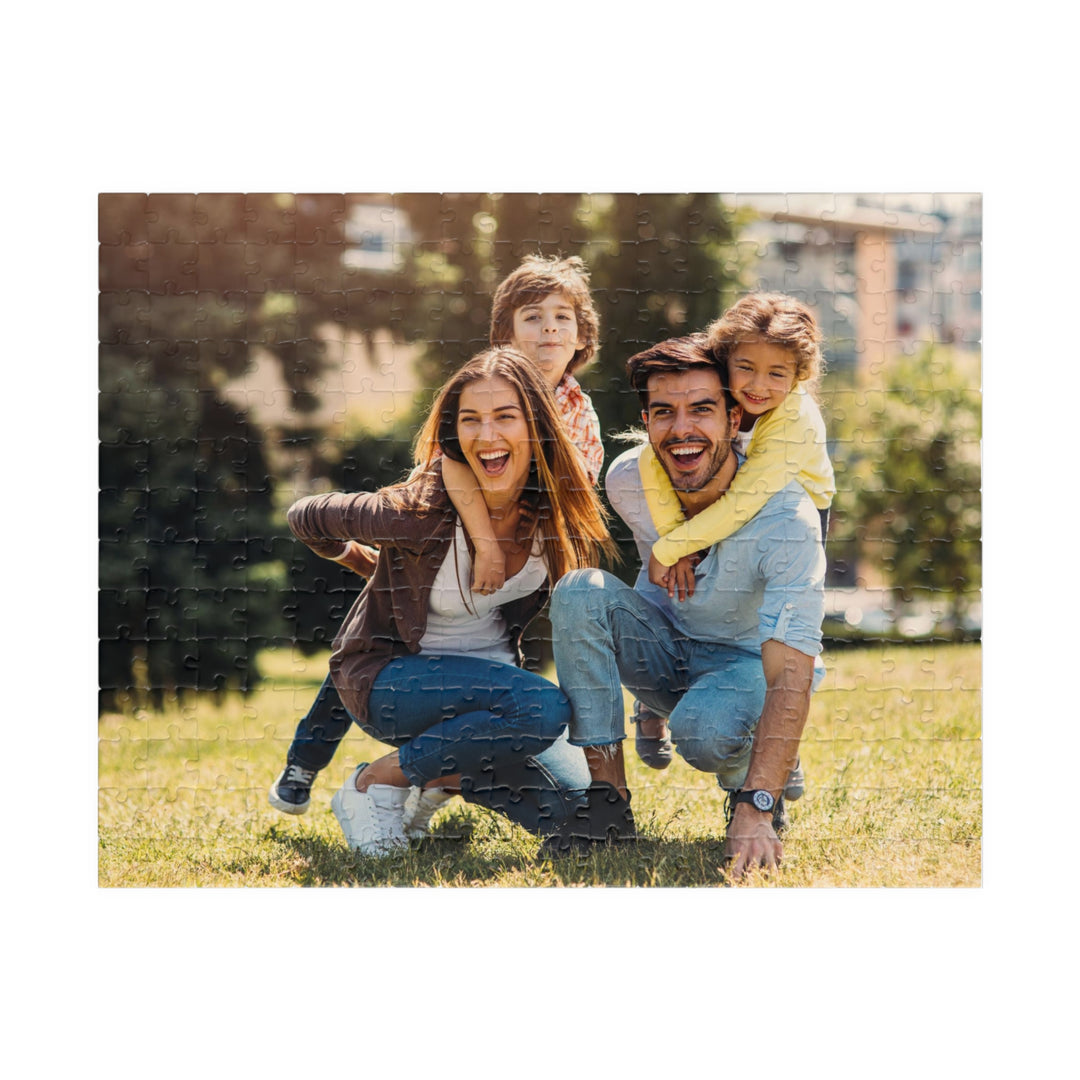 Custom Photo Puzzle — Personalized 110/252/520/1014-Piece Jigsaw Puzzle with Photo of Your Choice
