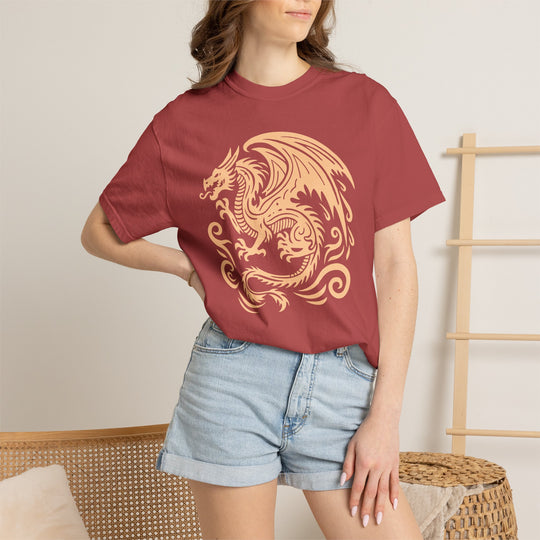 Mystical Dragon T-Shirt | Fantasy Dragon Graphic Comfort Colors® Tee