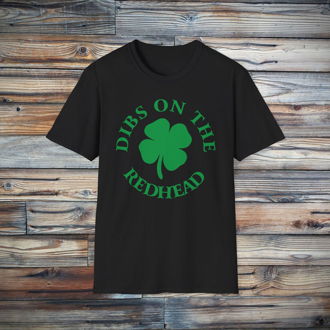 Dibs on the Redhead Funny Irish T-Shirt | St. Patrick's Day