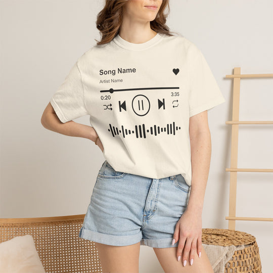 Custom Song Name Comfort Colors® Shirt | Personalized Favorite Song Tee