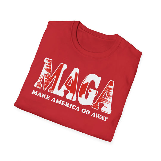 Make America Go Away T-Shirt | Pro-Canada Anti-MAGA Anti-Trump Graphic Tee