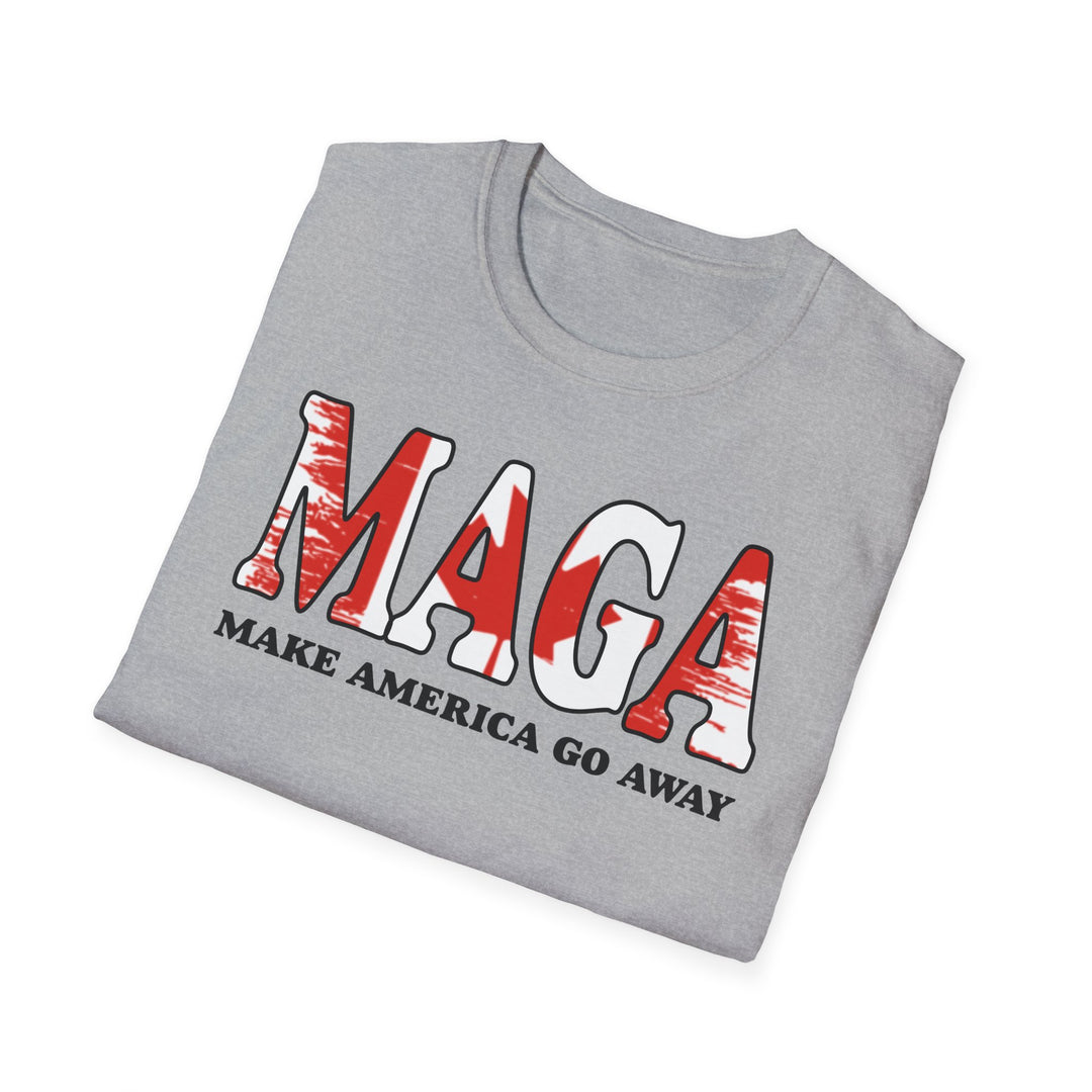 Make America Go Away T-Shirt | Pro-Canada Anti-MAGA Anti-Trump Graphic Tee