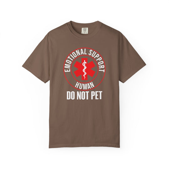Emotional Support Human T-Shirt | Funny "Do Not Pet the Human" Shirt | Service Animal Humor