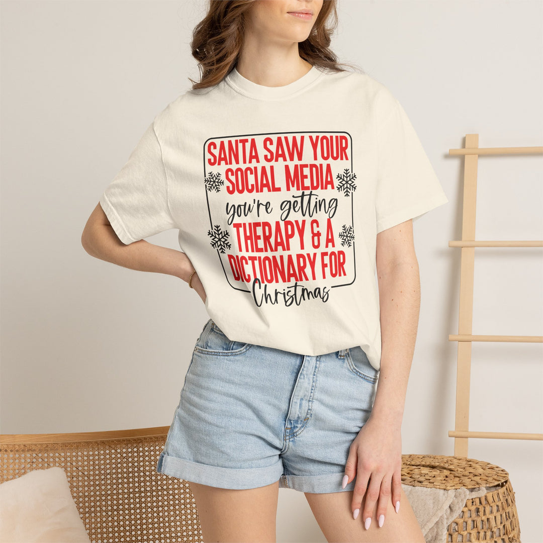 Santa Saw Your Social Media - You&