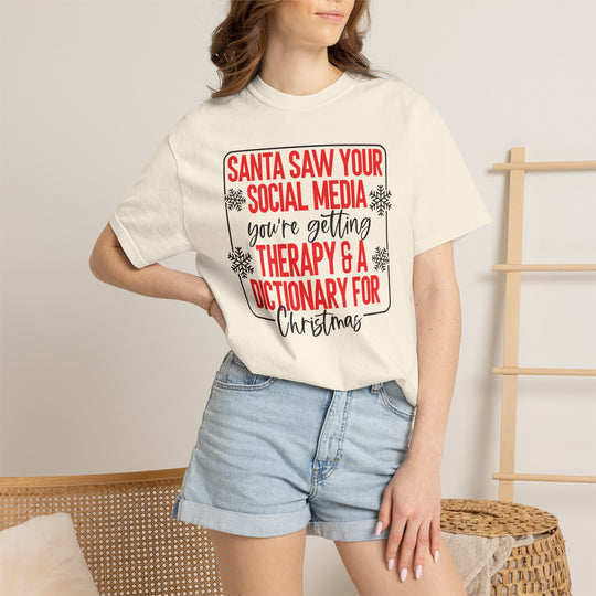 Santa Saw Your Social Media - You&
