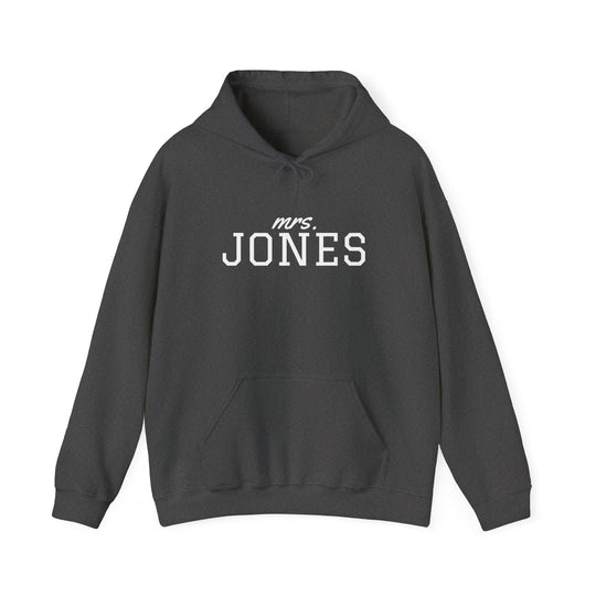 Wedding Hoodie | Personalized Name Script &amp; Text for Bride and Bridesmaids