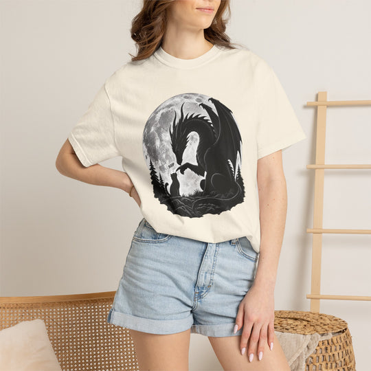 Boop T-Shirt | Dragon Booping a Kitten Funny Spooky Halloween Shirt