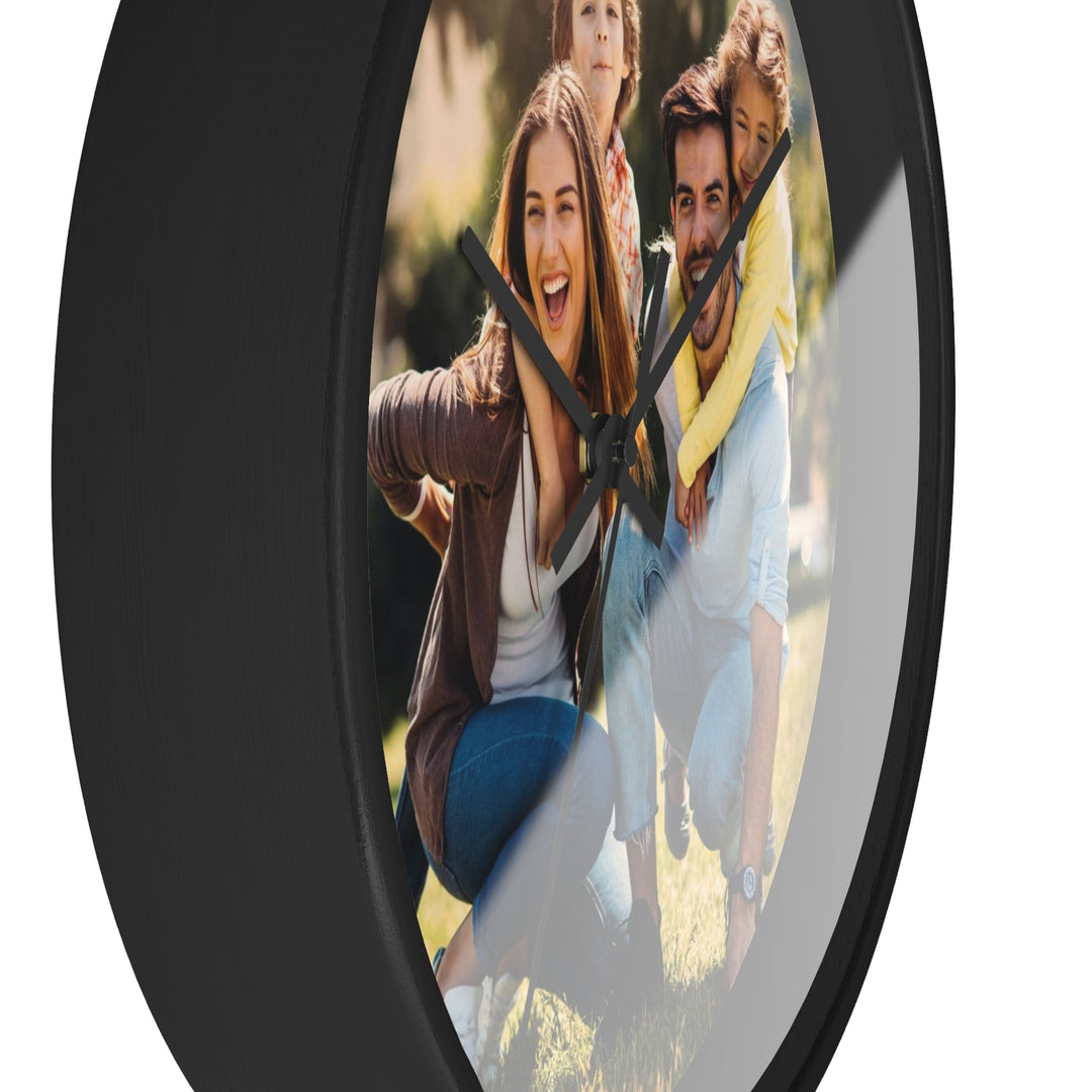 Personalized Photo Family Portrait Wall Clock