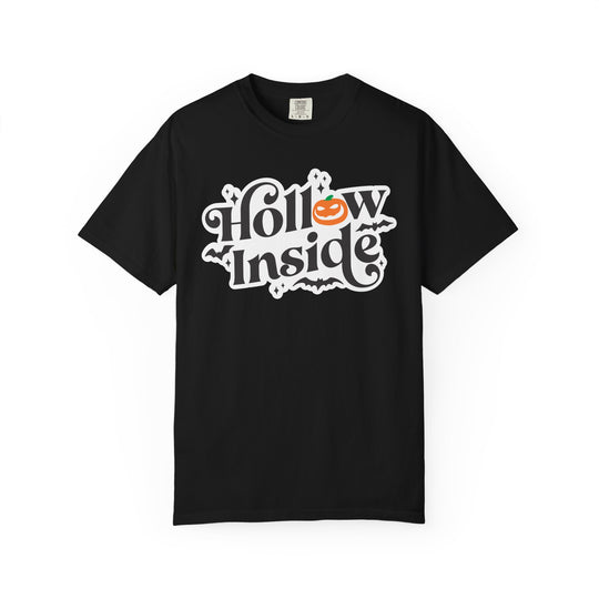Hollow Inside Evil Pumpkin Halloween T-Shirt | Funny Spooky Halloween Season Shirt