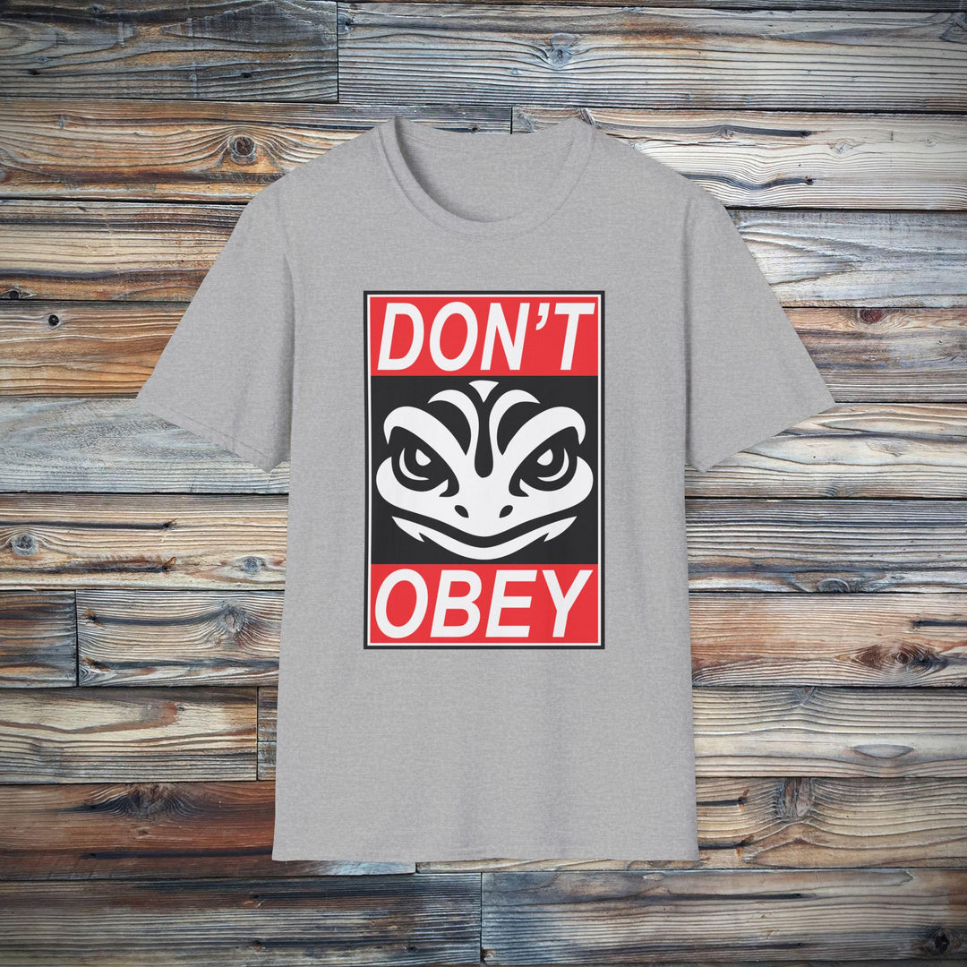 Portland Frog Don't Obey Unisex Tee, Anti-Trump T-Shirt