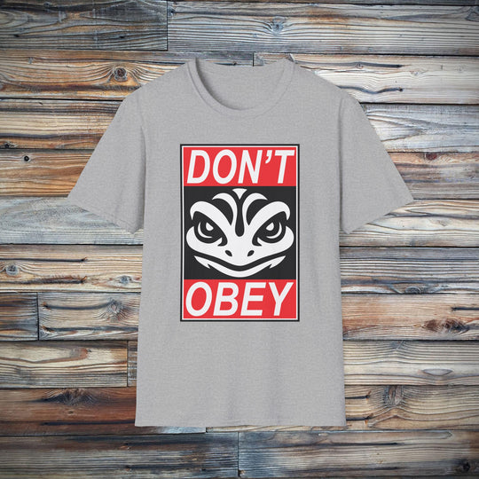 Portland Frog Don't Obey Unisex Tee, Anti-Trump T-Shirt