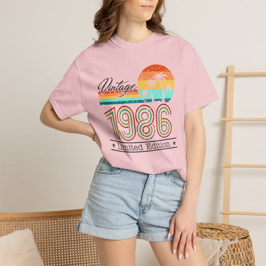 40th Birthday Gift Shirt | Vintage Limited Edition 1986 T-Shirt | Retro Graphic Tee