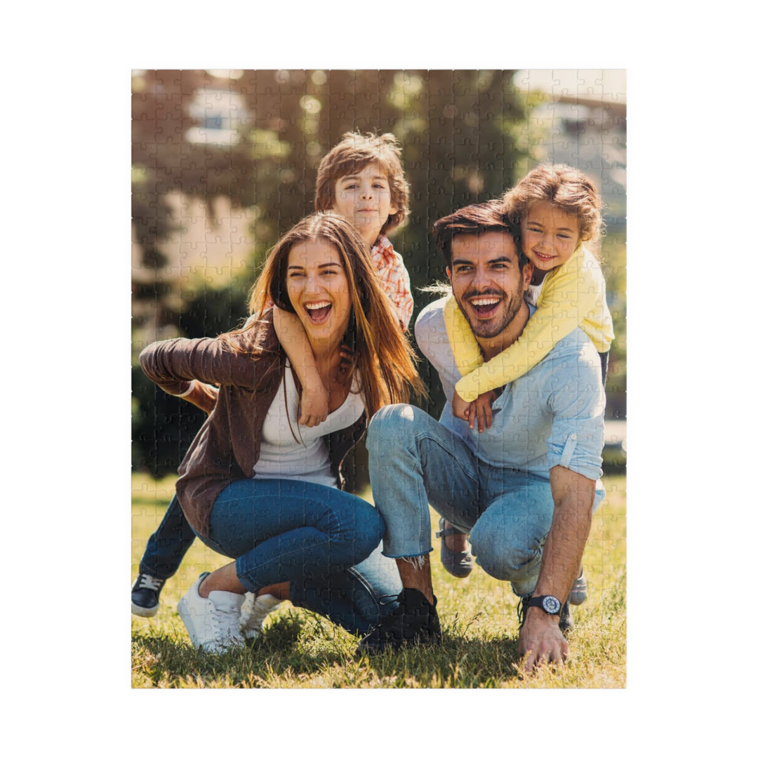 Custom Photo Puzzle — Personalized 110/252/520/1014-Piece Jigsaw Puzzle with Photo of Your Choice