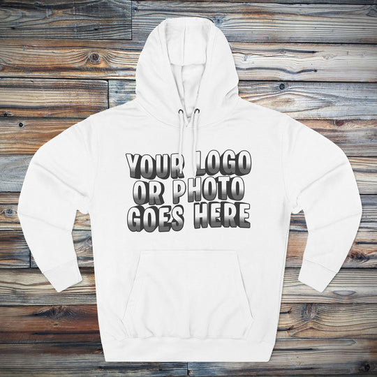 Custom Logo Sweatshirt | Personalized Business Logo Hoodie with Front &amp; Back Printing