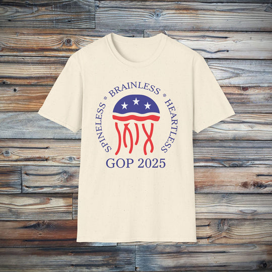 Jellyfish GOP Logo T-Shirt - Funny Anti-Trump Shirt