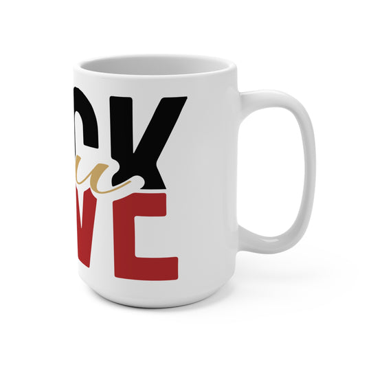 Funny Love Christmas Mug 15oz | FULU Holiday Coffee Cup