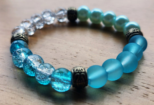 Handmade Natural Gemstone Beads Bracelet