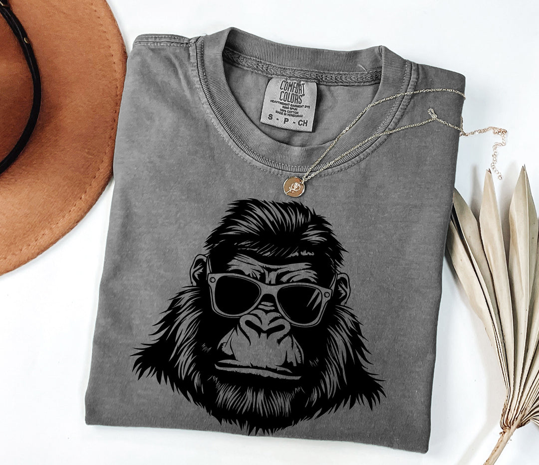 Cool Bigfoot with Sunglasses T-Shirt | Funny Sasquatch Graphic Tee