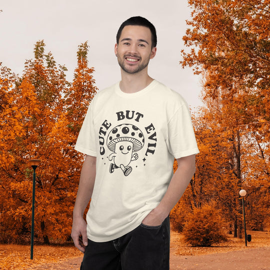 Cute But Evil Mushroom T-Shirt | Funny Spooky Halloween Season Shirt