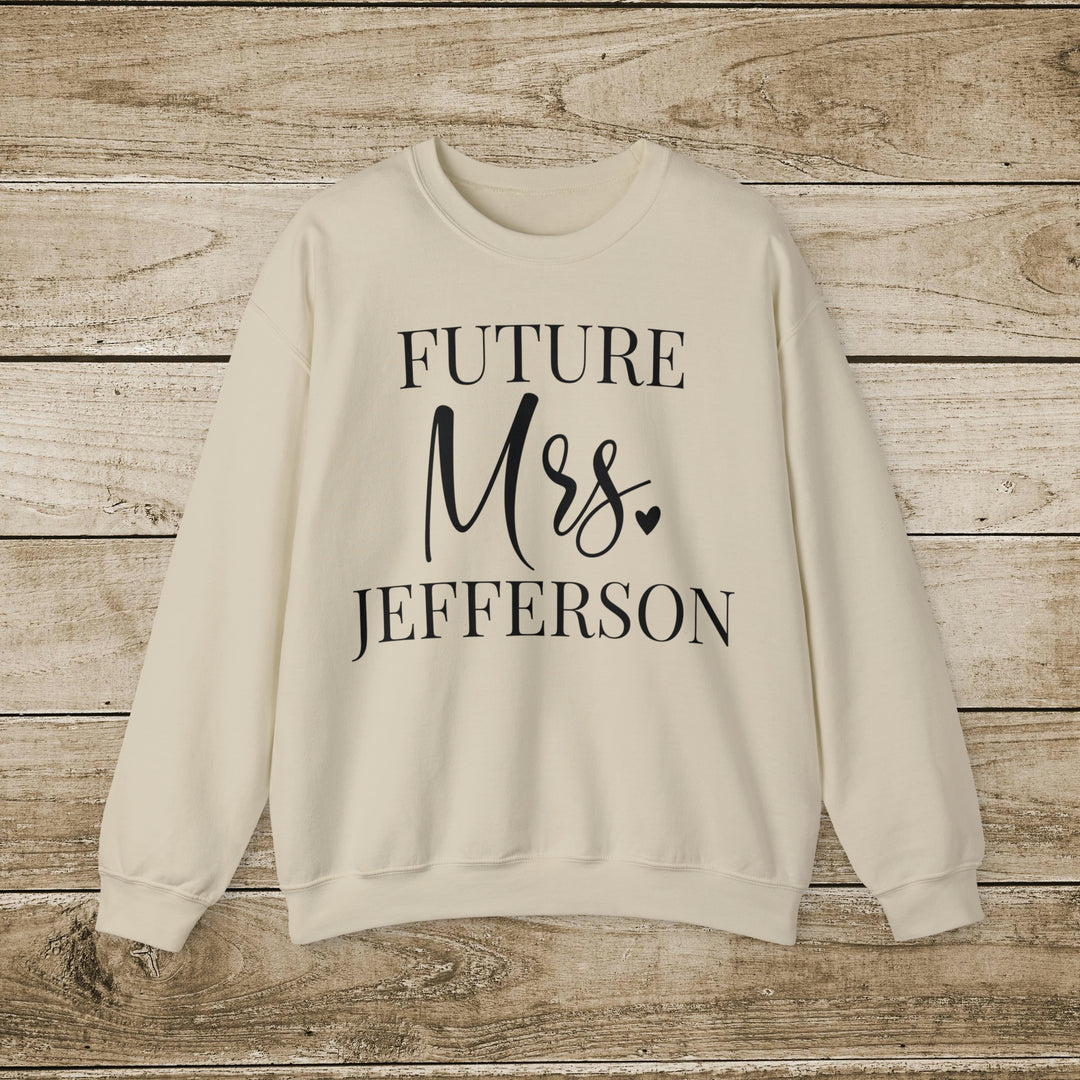 Personalized Future Mrs. Sweatshirt