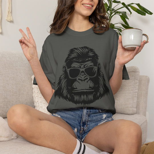 Cool Bigfoot with Sunglasses T-Shirt | Funny Sasquatch Graphic Tee