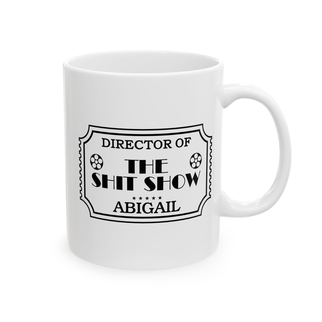 Director of the Shit Show Movie Ticket (White)