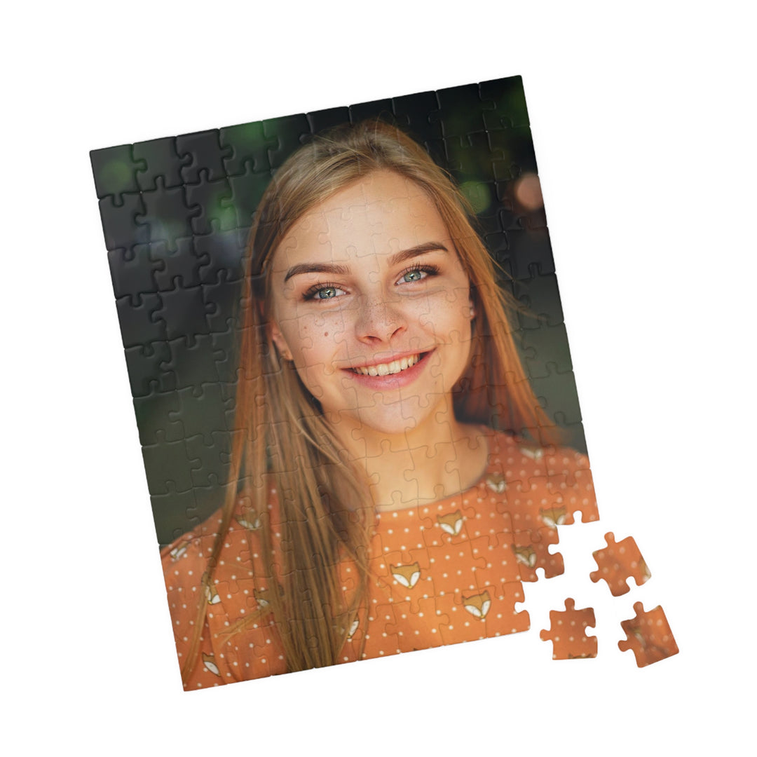 Custom Photo Puzzle — Personalized 110/252/520/1014-Piece Jigsaw Puzzle with Photo of Your Choice