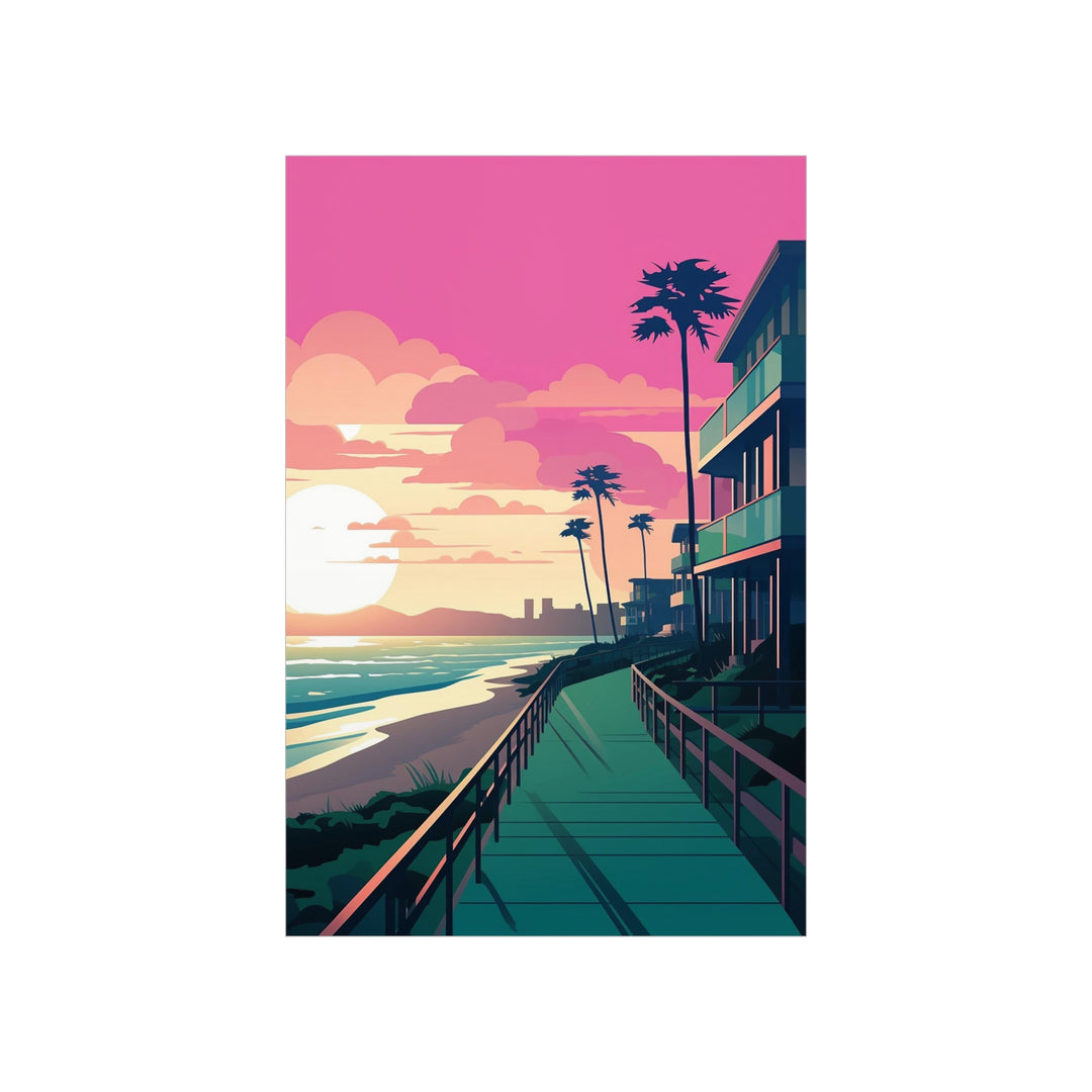 Beach Decor Poster (Oceanside)
