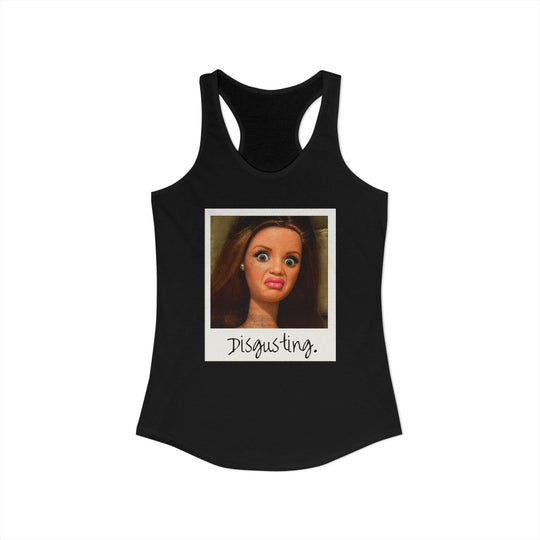 Disgusted Doll Face Polaroid - Women&