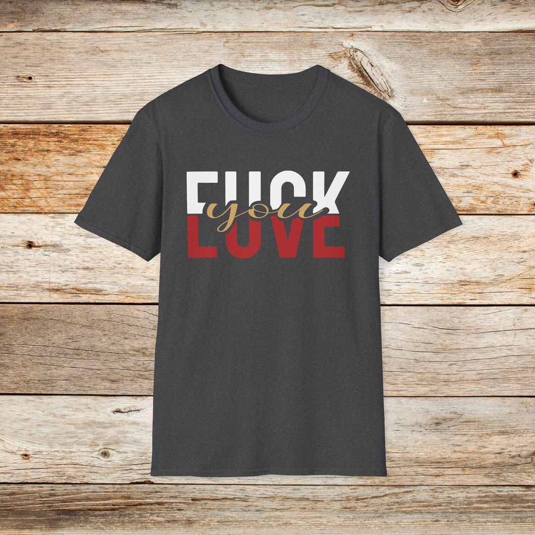 FULU Love Graphic T-Shirt | Funny Love Tee, Christmas Theme