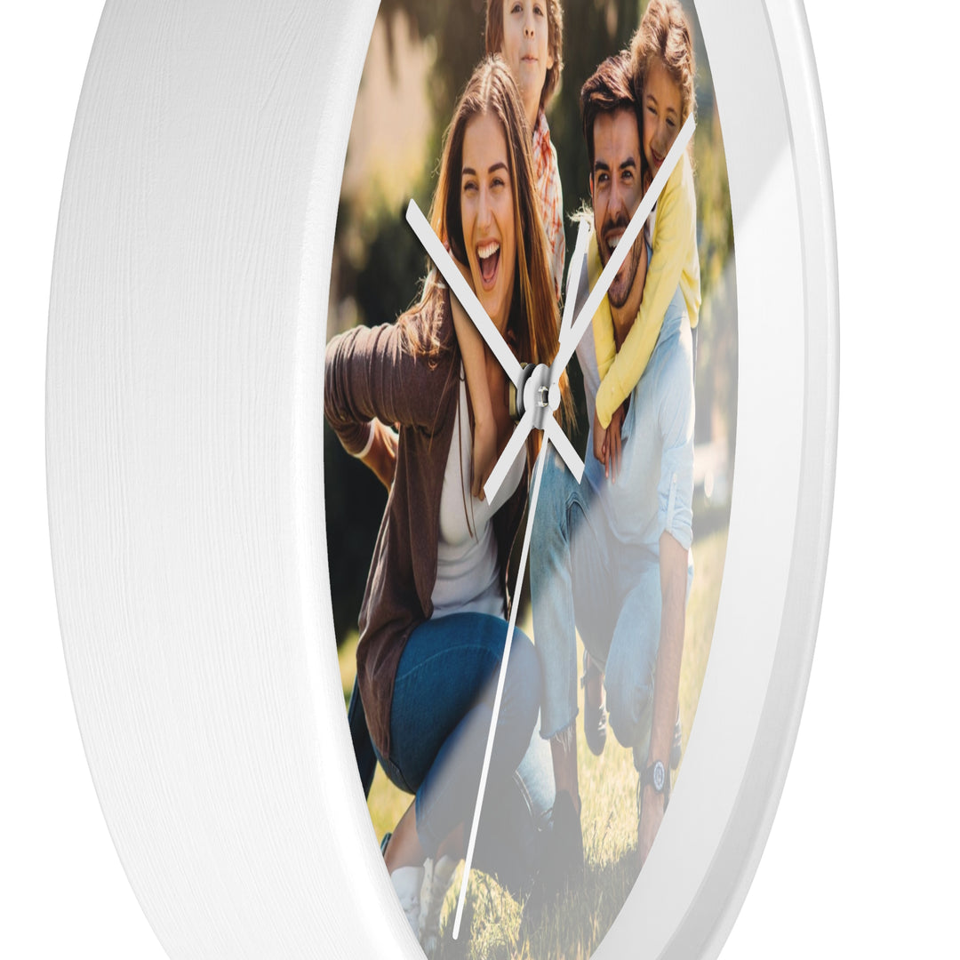 Personalized Photo Family Portrait Wall Clock