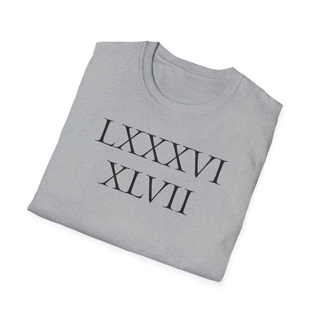 Cute Random Roman Numerals T-Shirt