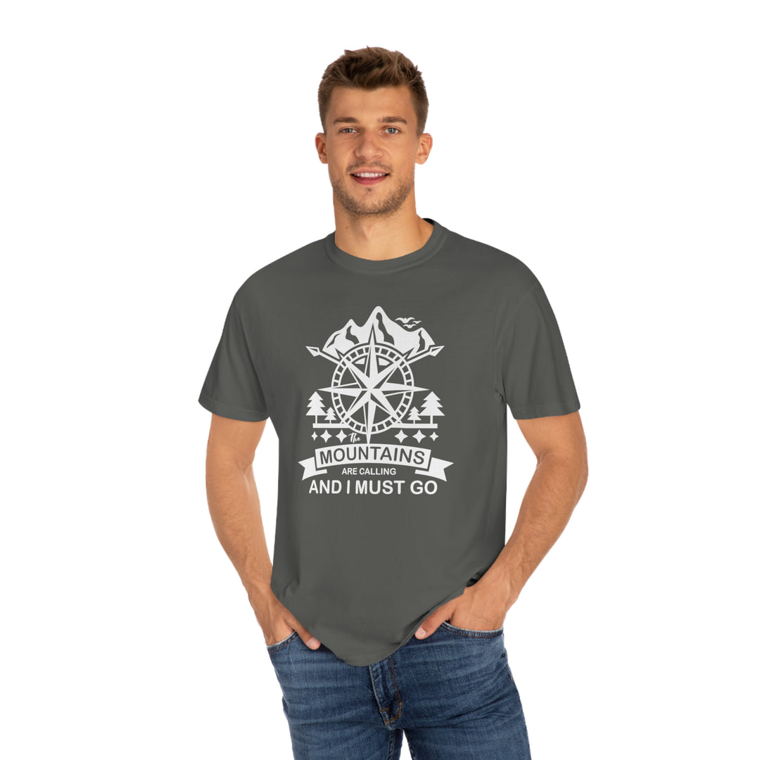 Camping Lover Shirt - The Mountains Are Calling