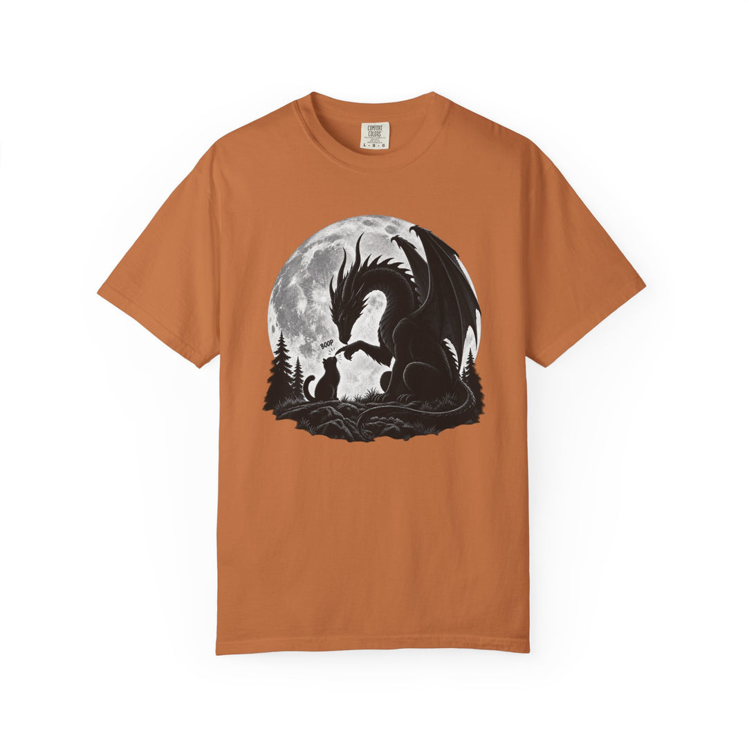 Boop T-Shirt | Dragon Booping a Kitten Funny Spooky Halloween Shirt