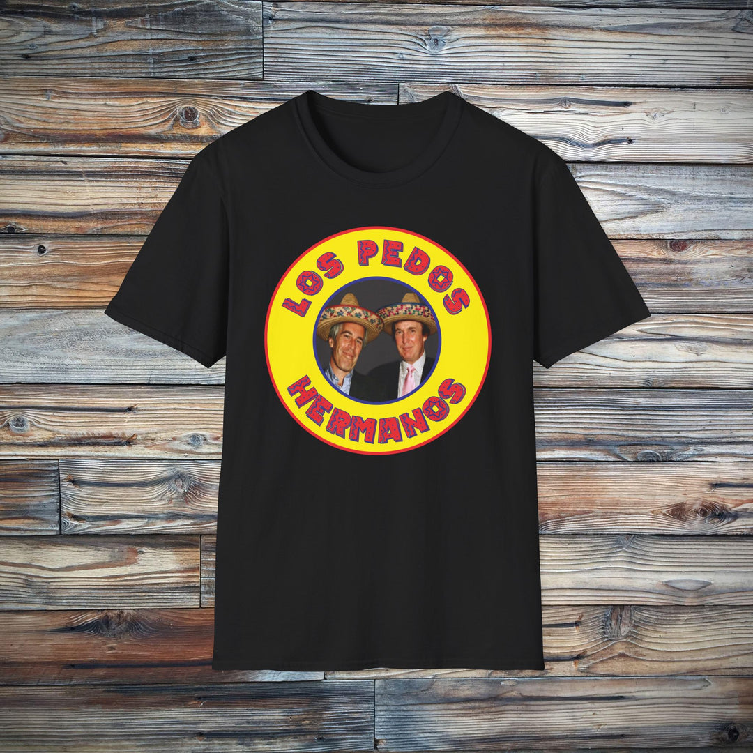 Los Pedos Hermanos Retro Trump Epstein Tee Shirt