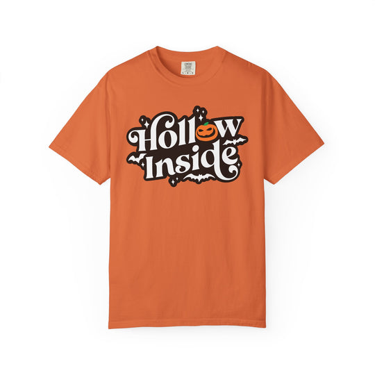 Hollow Inside Evil Pumpkin Halloween T-Shirt | Funny Spooky Halloween Season Shirt