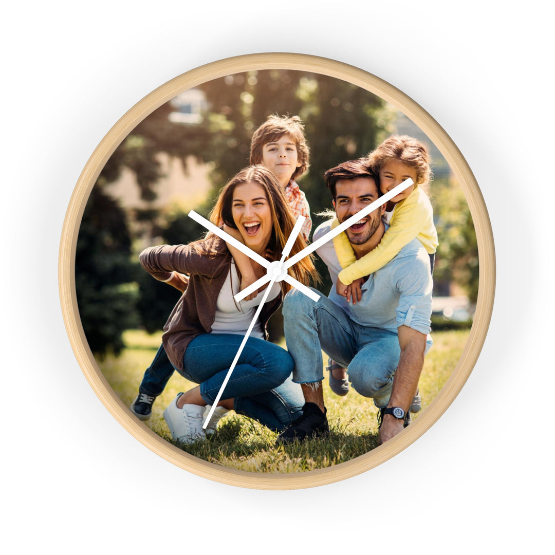 Personalized Photo Family Portrait Wall Clock
