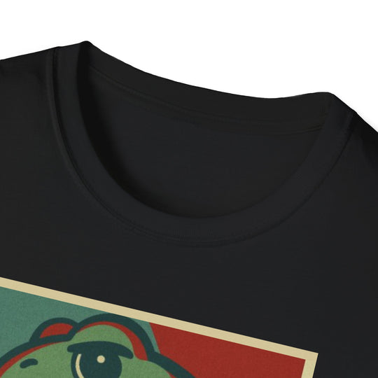 Frog Saves America Unisex Tee, Anti-ICE Softstyle T-Shirt