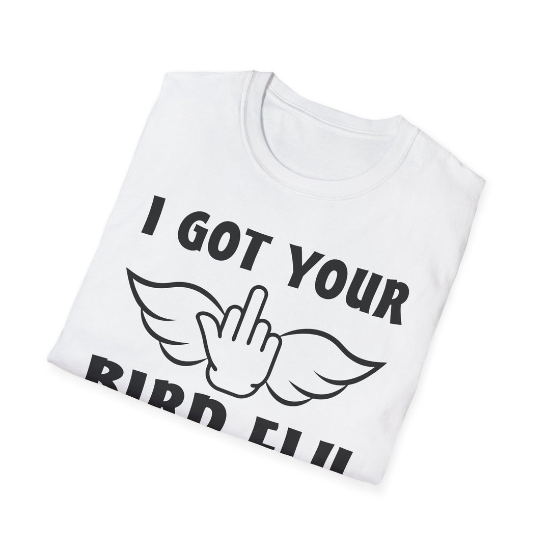 Trendy "I Got Your Bird Flu" Graphic Tee