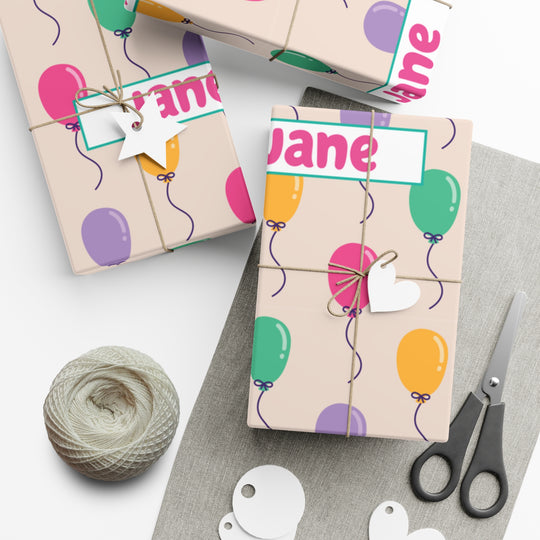 Personalized Gift Wrapping Paper