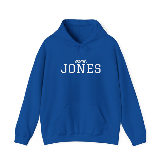 Wedding Hoodie | Personalized Name Script &amp; Text for Bride and Bridesmaids