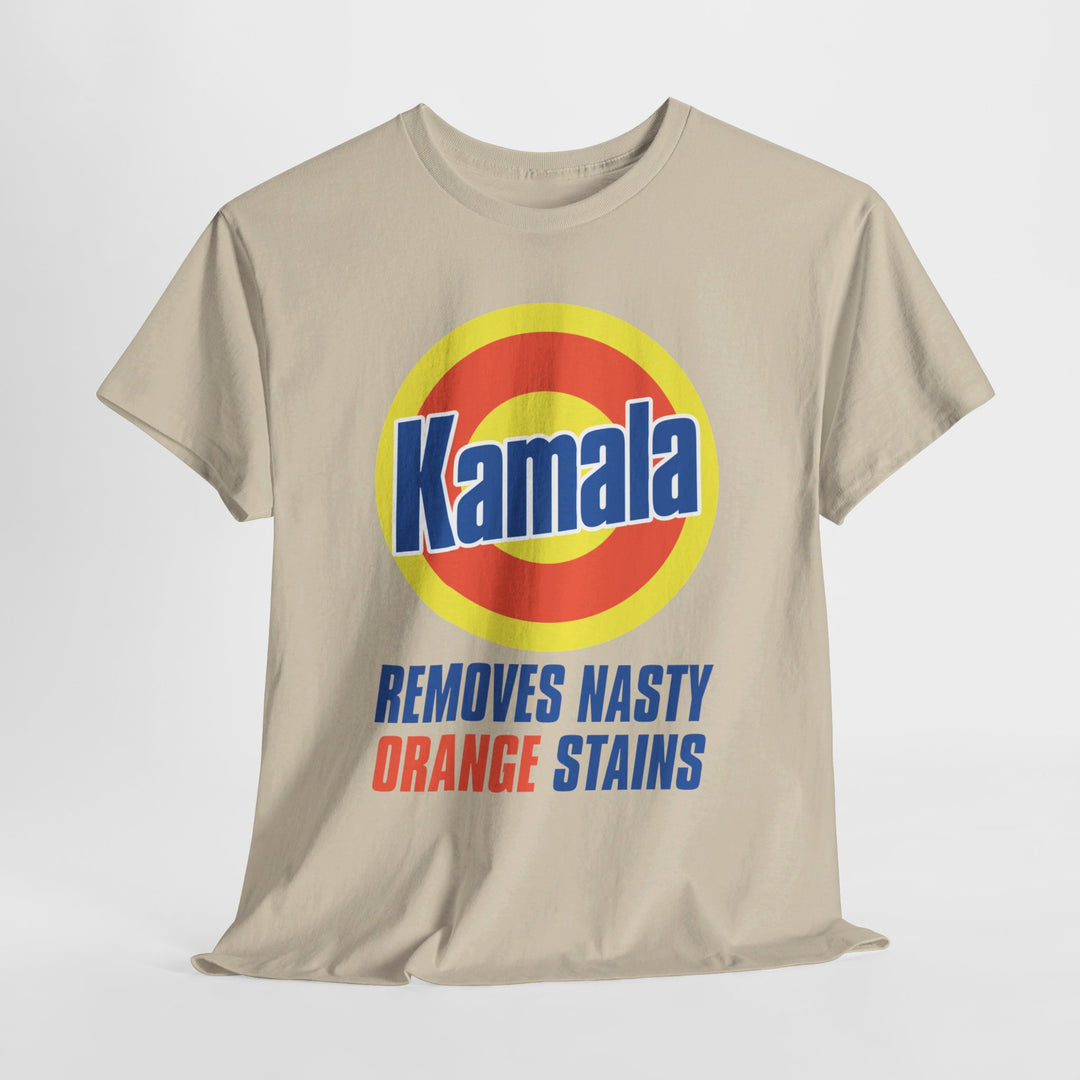 Vote for Kamala Orange Stain Remover Tee - 2024 Campaign T-Shirt - Support Kamala Harris