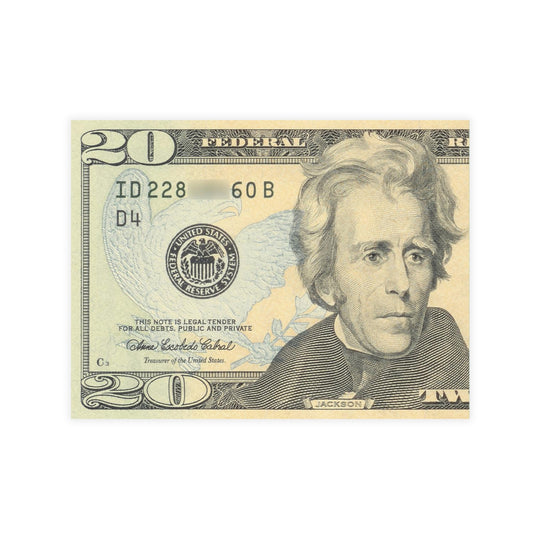 Trump Lost LOL Twenty Dollar Bill Fake Cards - 10, 30, 50 pcs