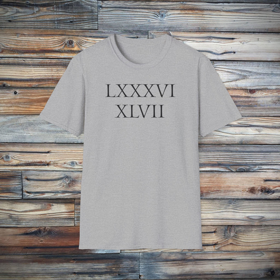 Cute Random Roman Numerals T-Shirt