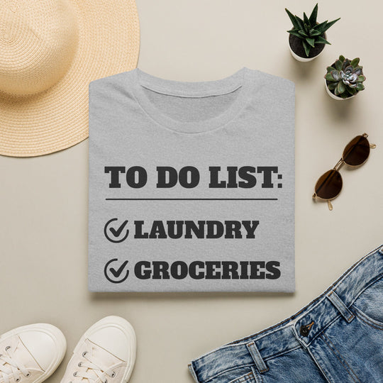 To Do List: Your Mom T-Shirt | Funny Text Tee