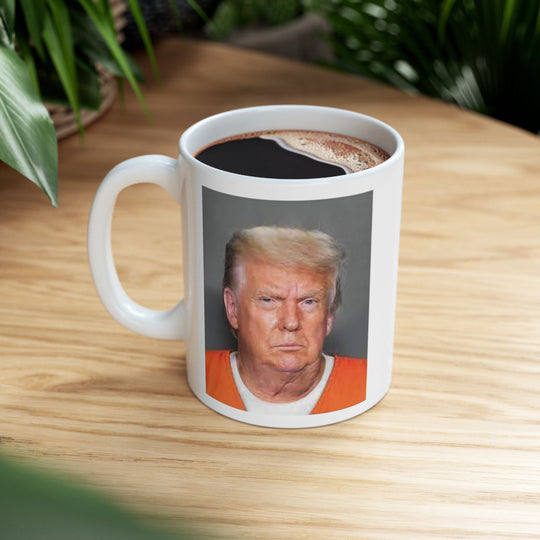 Trump Mugshot - 11oz Ceramic Mug